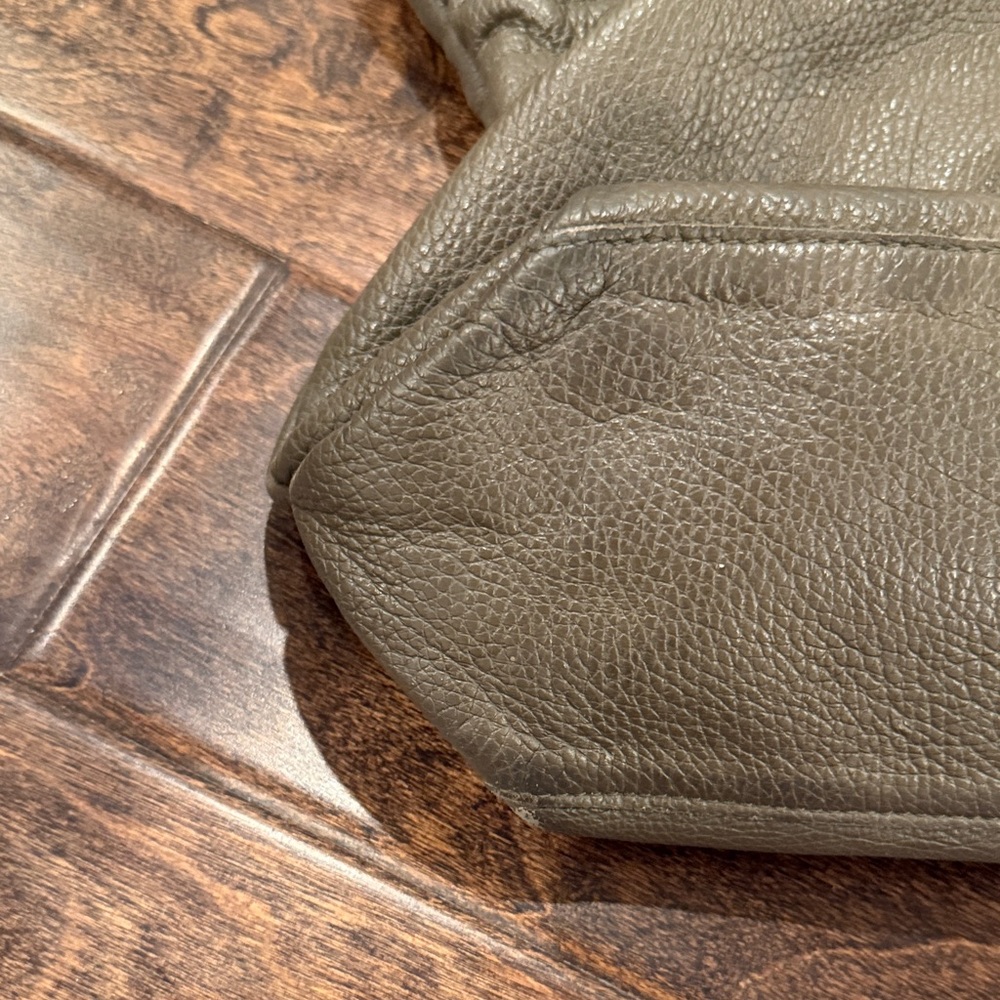 Furla Taupe Pebbled Leather Tote Bag - Picture 9 of 13